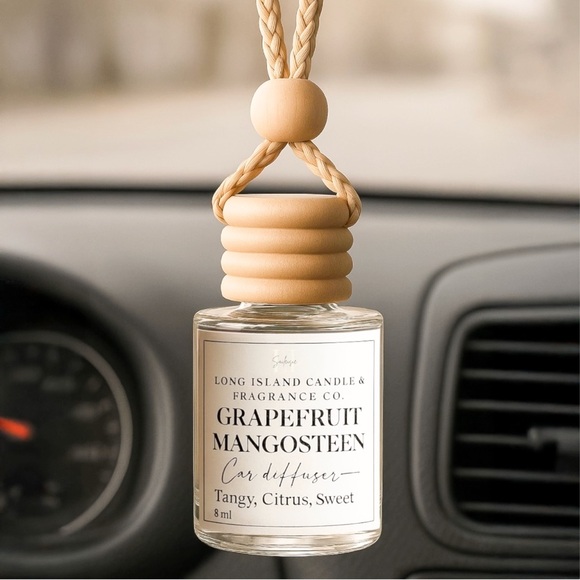 Grapefruit Mangosteen Car Diffuser | Tangy Citrus & Sweet Aroma | Aromatherapy - Picture 2 of 13